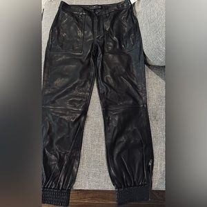 J Brand lamb leather pants